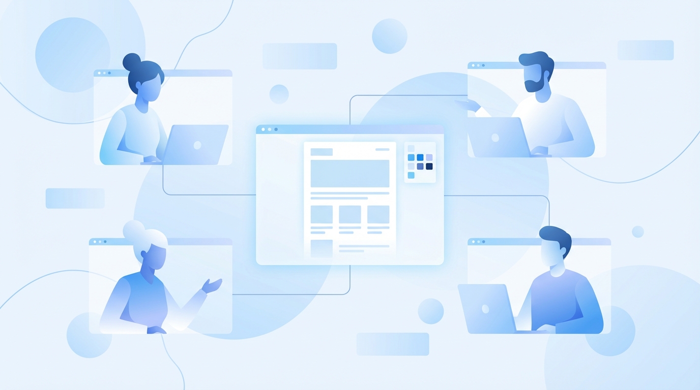 Collaborative tools for designing email templates