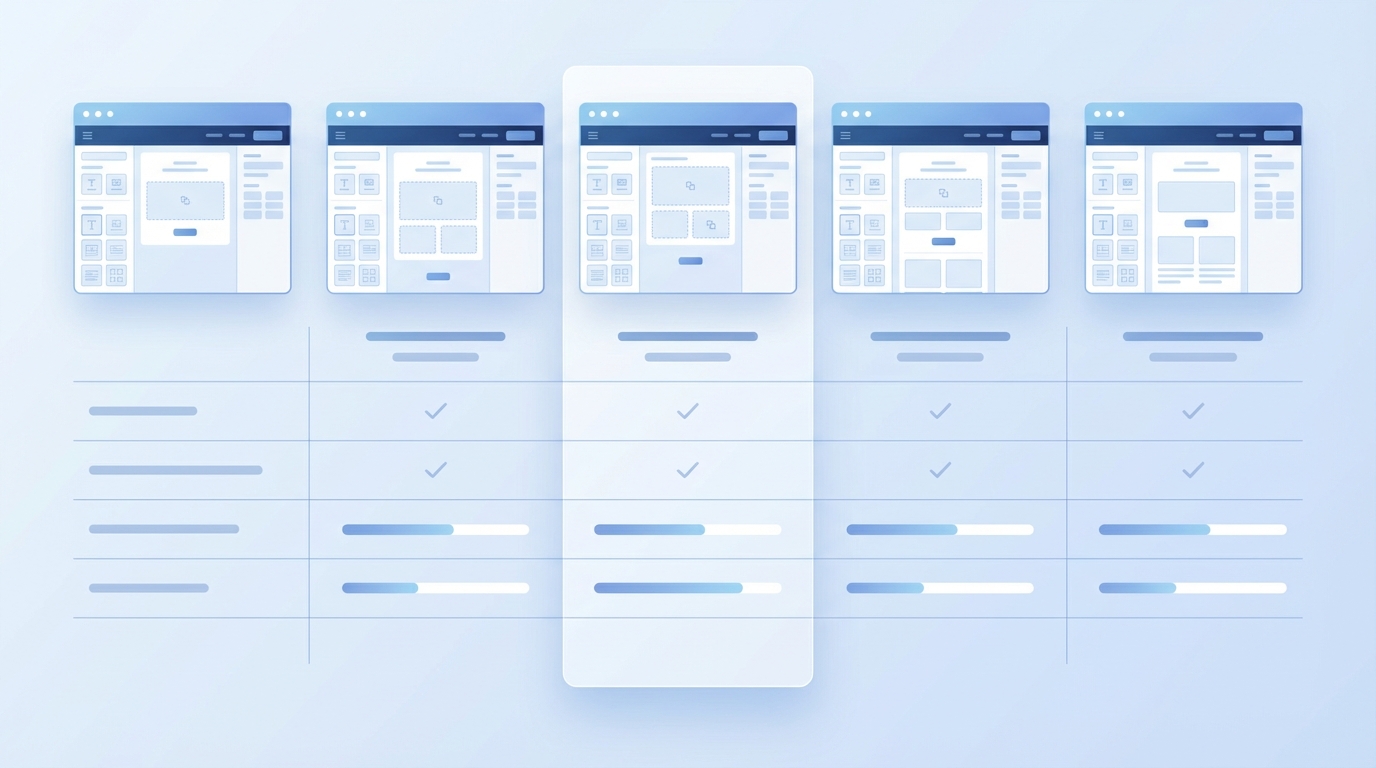 Best free email template builders comparison 2026