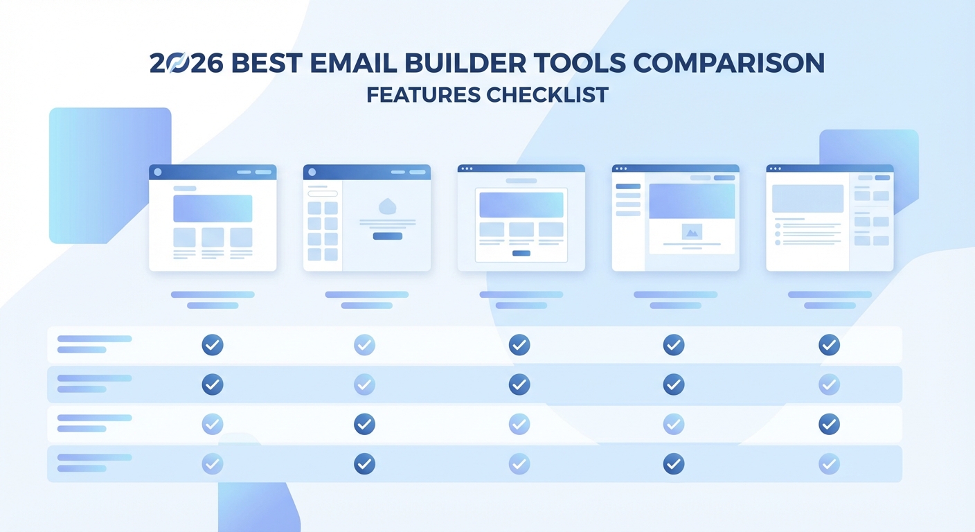 Best free email template builders comparison 2026